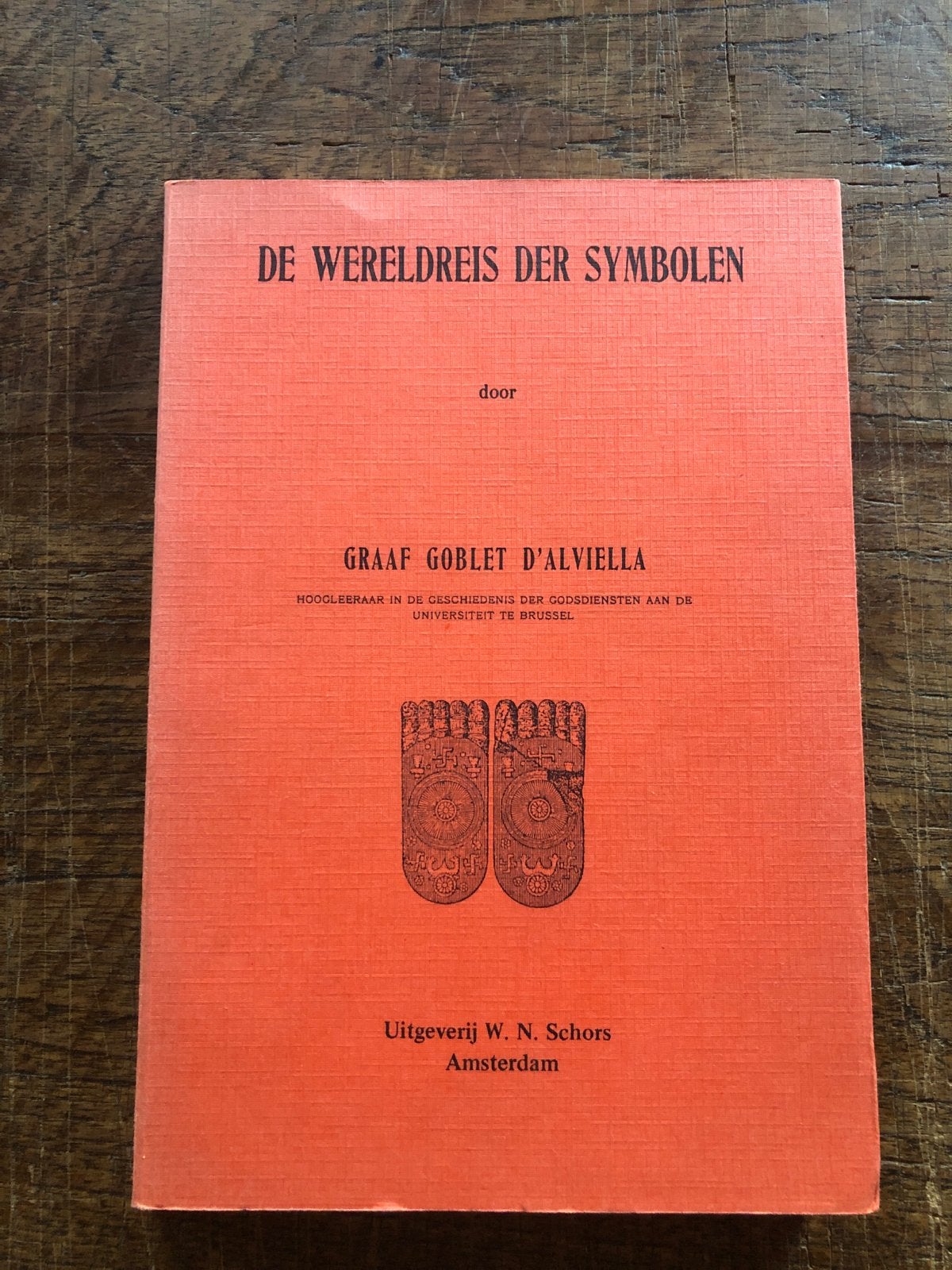 De Wereldreis der Symbolen - Graaf Goblet d'Alviella, Boeken, Ophalen of Verzenden, Gelezen, Spiritualiteit algemeen, Achtergrond en Informatie