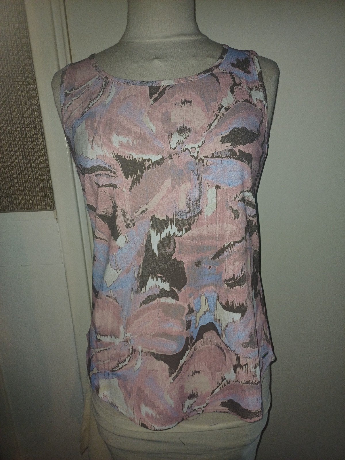 Mi piace travel mouwloze top Lavender Blue wild flower print, Kleding | Dames, Paars, Maat 42/44 (L), Onbekend, Nieuw