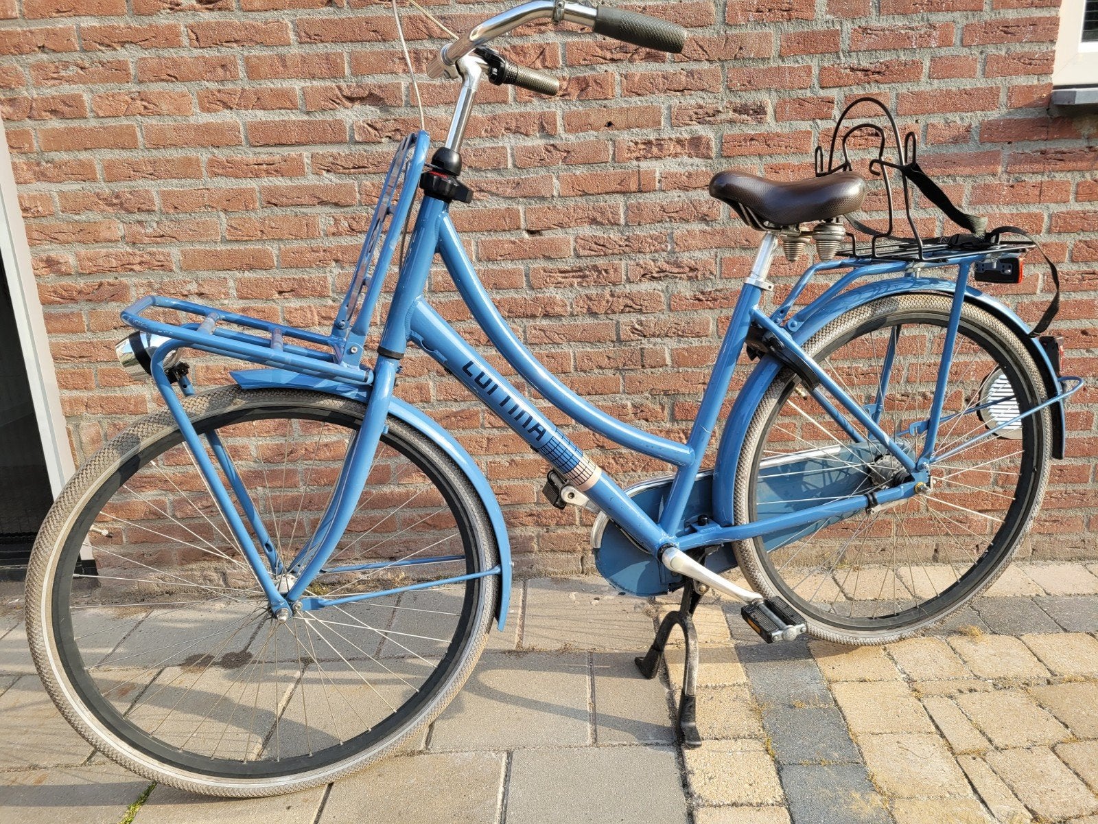 Cortina U4 Transportfiets Dames  zgan, Fietsen en Brommers, Fietsen | Dames | Damesfietsen, Terugtraprem, Zo goed als nieuw, 50 tot 53 cm
