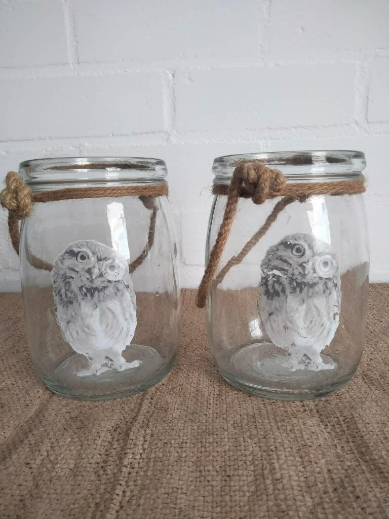 Decoratie glazen, Ophalen, Gebruikt