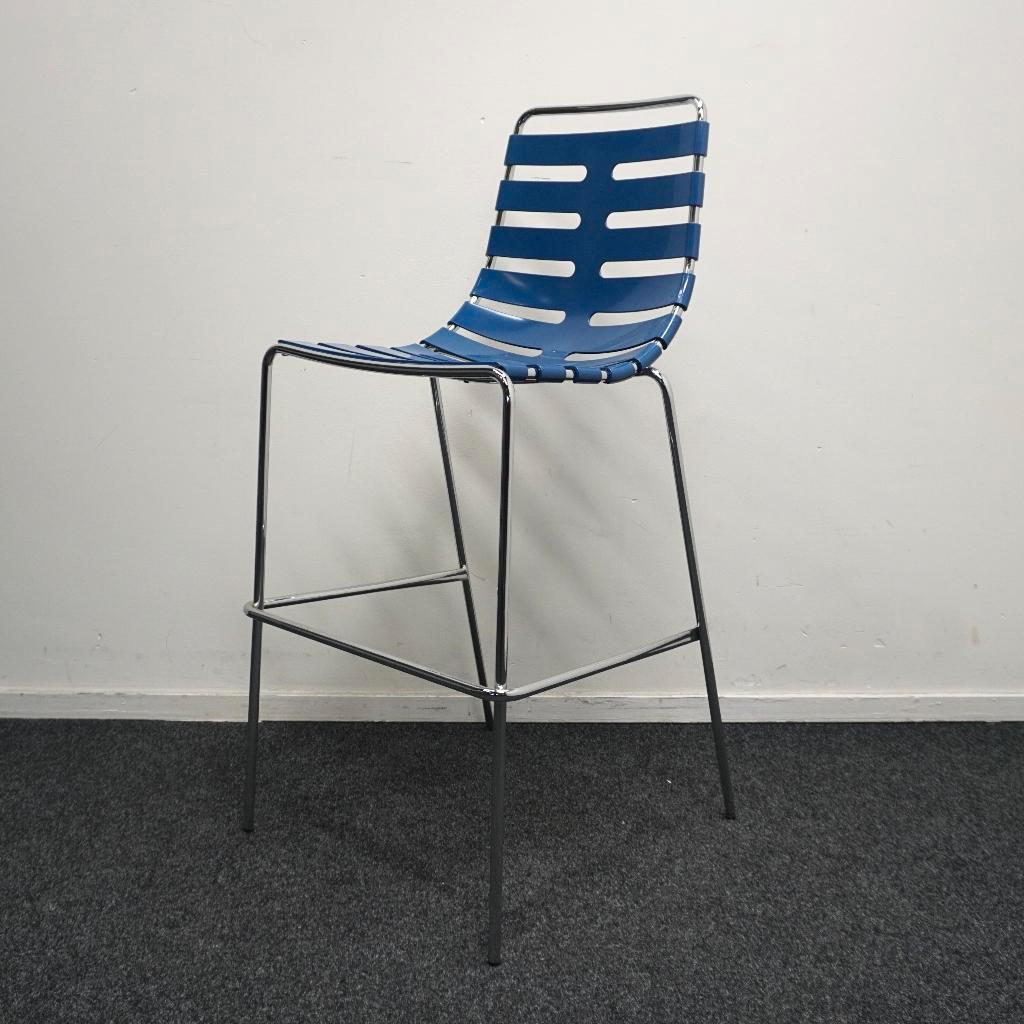 Casprini Body to Body Barkrukken | Designkruk | Blauw, Huis en Inrichting, Barkrukken, -, -, 60 tot 90 cm, Ophalen of Verzenden