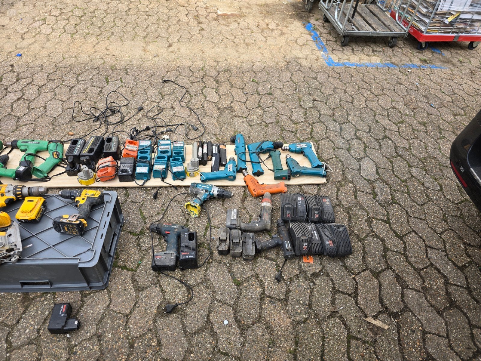 Diverse accu machines, Ophalen, Gebruikt, Minder dan 600 watt, 30 tot 70 mm