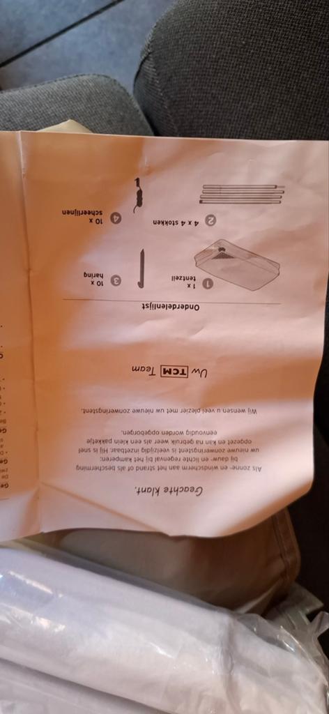 Zonnedoek, Ophalen of Verzenden, Nieuw