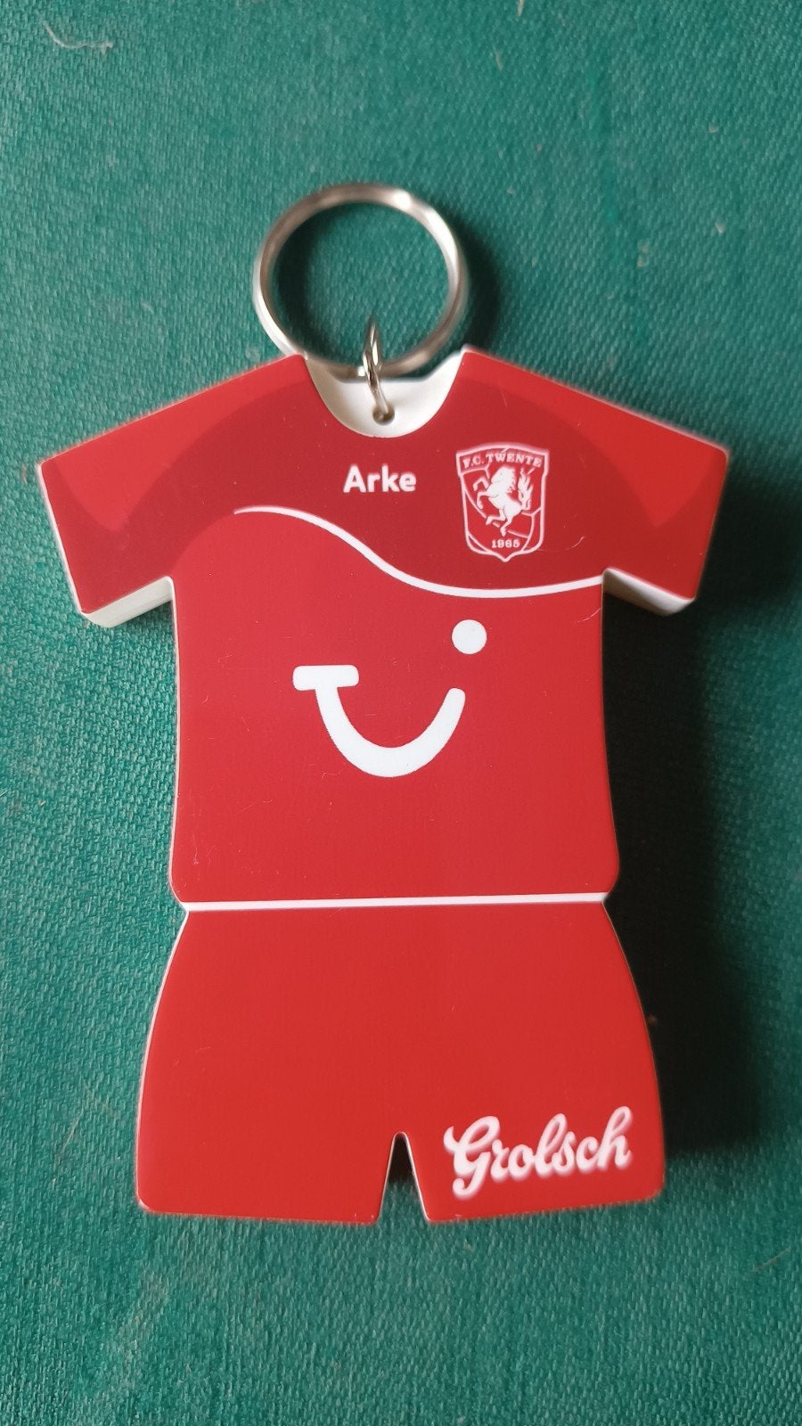 FC Twente / Grolsch flesopener met geluid, Ophalen of Verzenden, Zo goed als nieuw