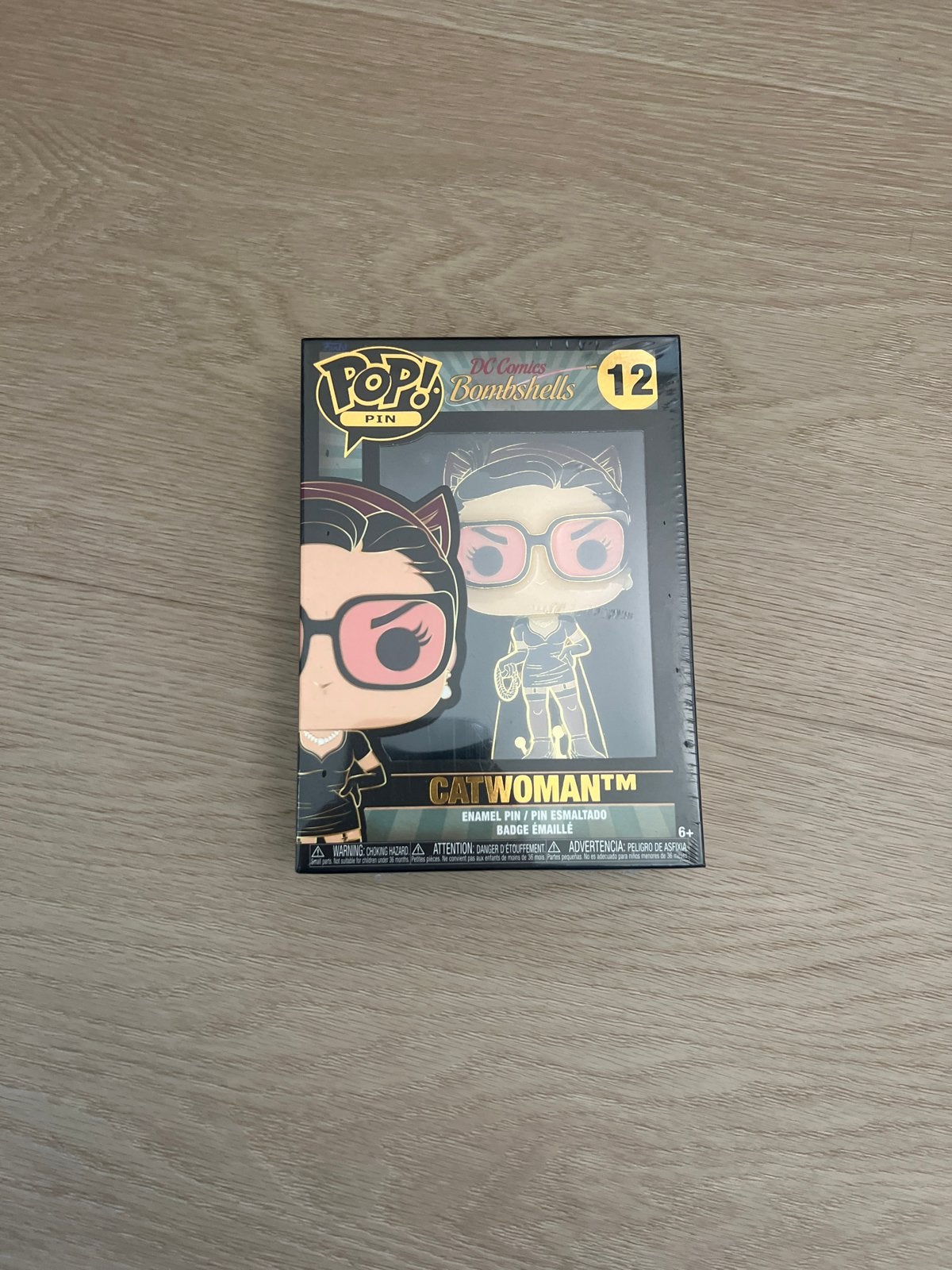 Funko Pop! DC Bombshells Catwoman Emaille Pin, Ophalen of Verzenden, Nieuw