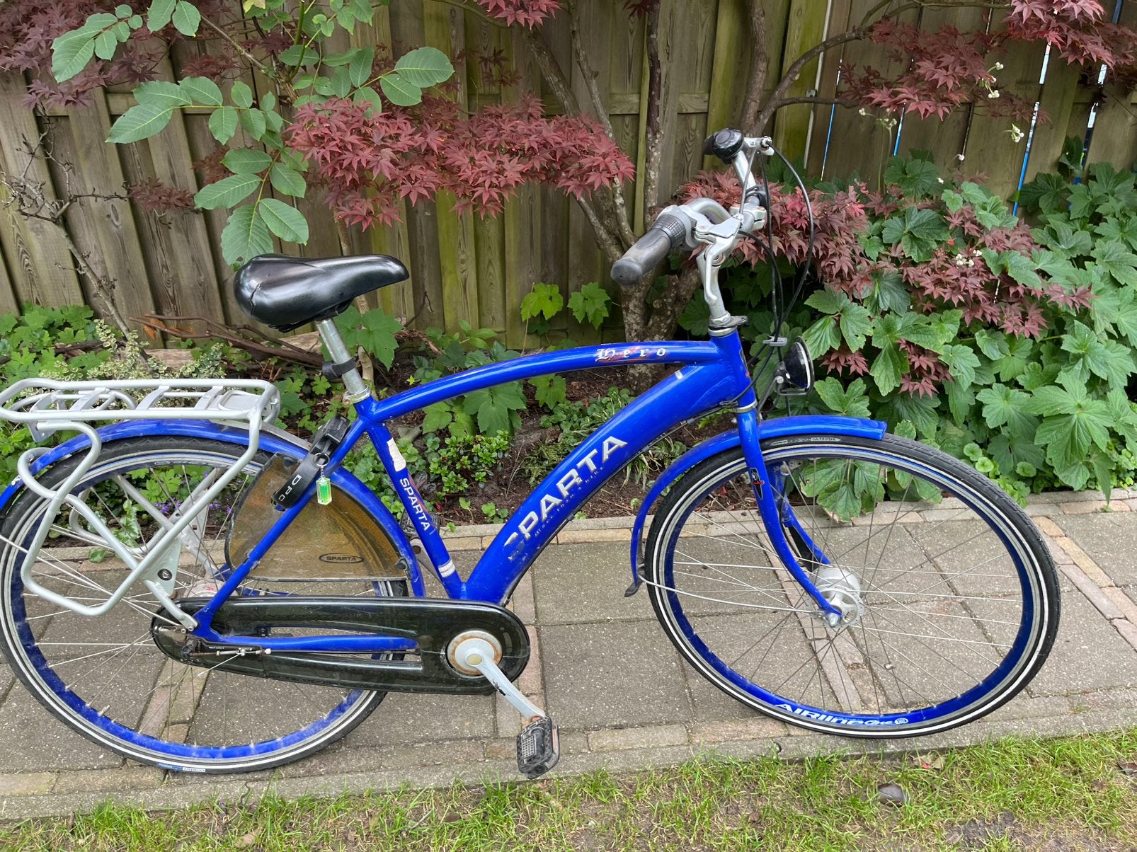 Batavus Hero heren fiets, Fietsen en Brommers, Ophalen of Verzenden, Zo goed als nieuw, 26 inch of meer, Versnellingen
