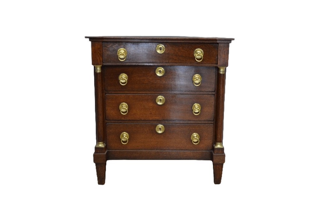 Antieke Drentse empire ladekast, Antiek en Kunst, Ophalen of Verzenden