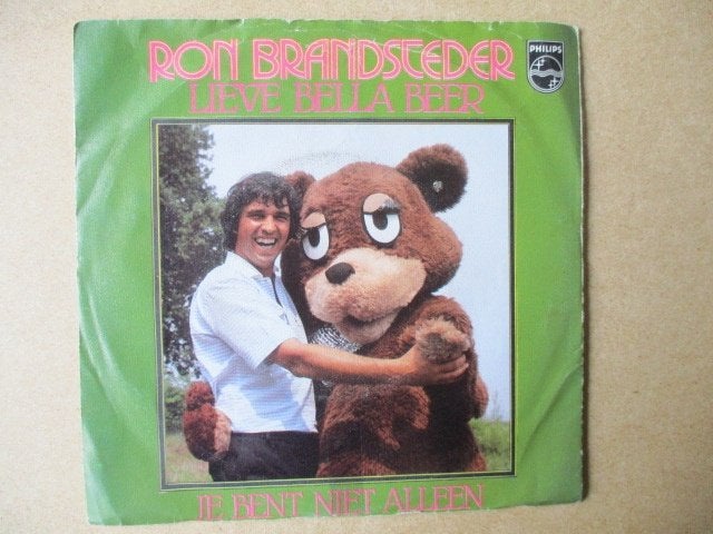 s0066 ron brandsteder - lieve bella beer, Ophalen, Gebruikt, 7 inch, Overige genres