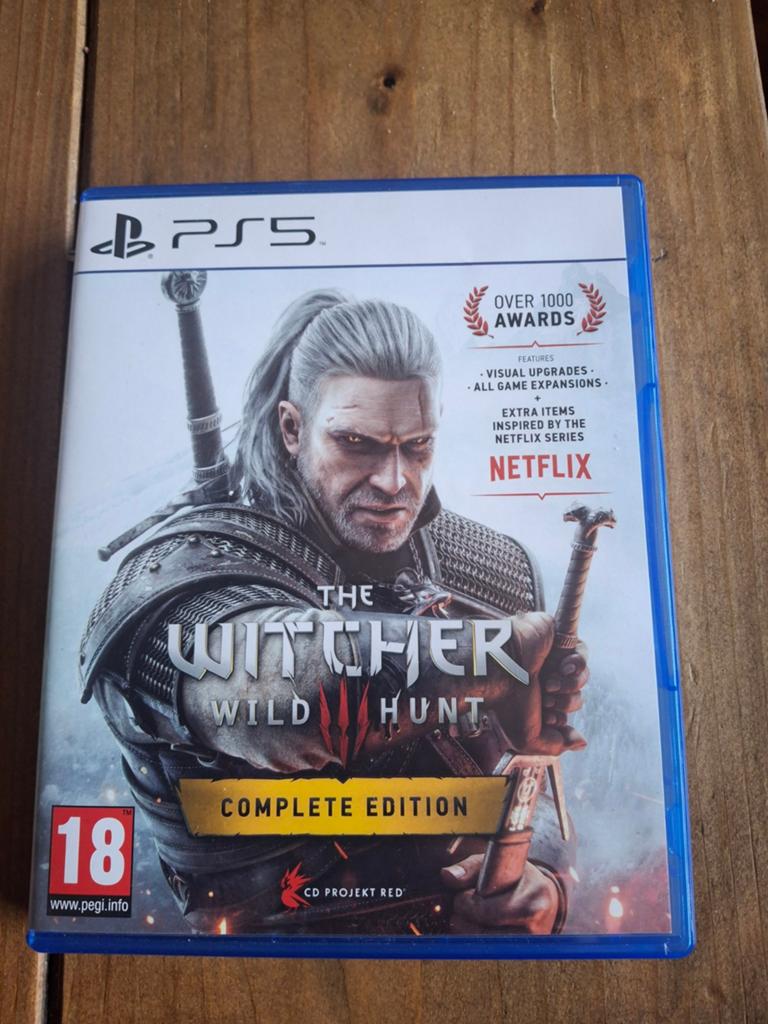The Witcher 3: Wild Hunt Complete Edition PS5 (ruilen/kopen), Spelcomputers en Games, Games | Sony PlayStation 5, Ophalen, Vanaf 18 jaar