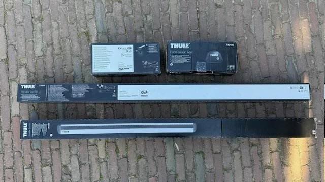 dakdragers thule wingbar evo 150, Auto diversen, Dakdragers, Ophalen of Verzenden, Nieuw