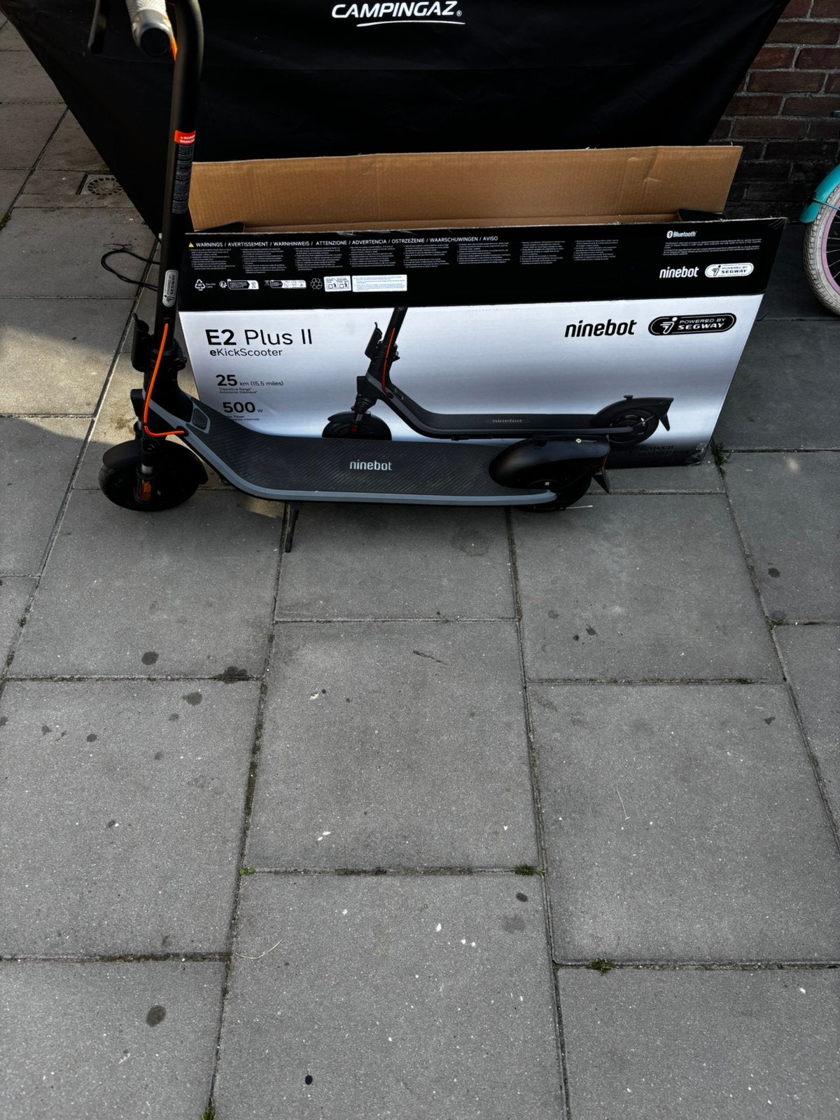 Ninebot E2 plus ll, Fietsen en Brommers, Ophalen of Verzenden, Nieuw, Elektrische step (E-scooter)