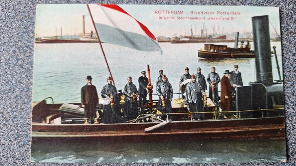 Rotterdam  De Brandweer, Ophalen of Verzenden, Voor 1920, Zuid-Holland