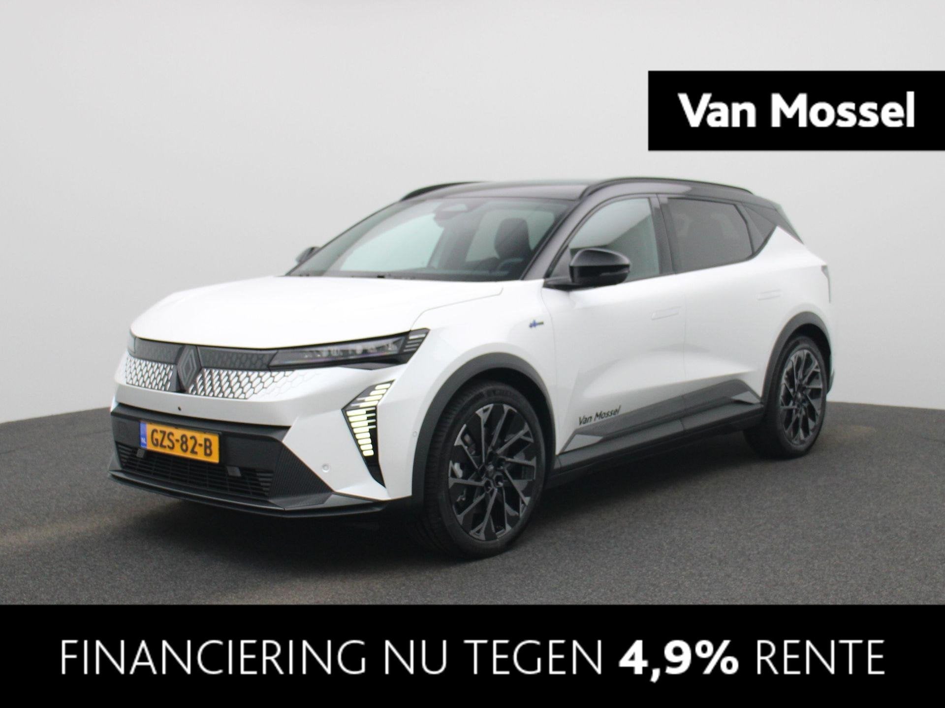 Renault Scenic E-Tech EV87 long range esprit Alpine | Solarb, Auto's, Renault, Gebruikt, Zwart, Wit, 625 km