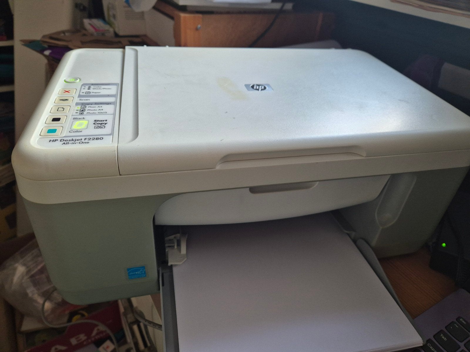 HP Deskjet F2280 All-in-One Printer -, Computers en Software, Gebruikt, Inkjetprinter, All-in-one, Ophalen of Verzenden