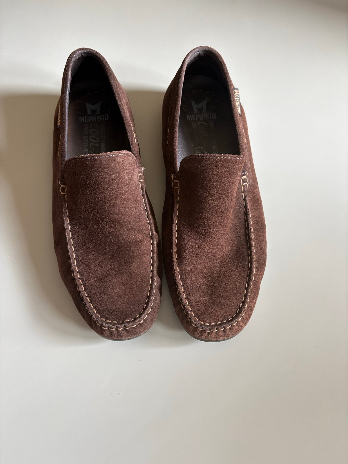 Mephisto instappers - zeer goede staat maat 12 / 12,5, Kleding | Heren, Schoenen, Ophalen of Verzenden, Zo goed als nieuw, Bruin