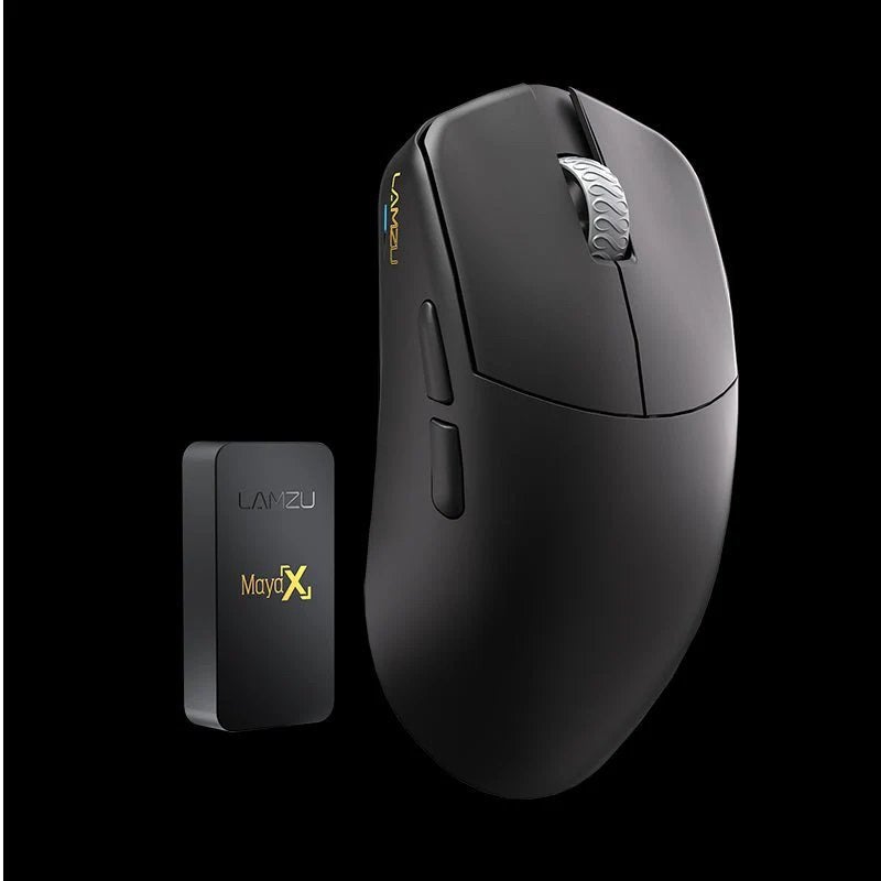 Lamzu MAYA X Wireless Gaming Mouse 8K 47 gram, Rechtshandig, Muis, Gaming muis, Ophalen of Verzenden
