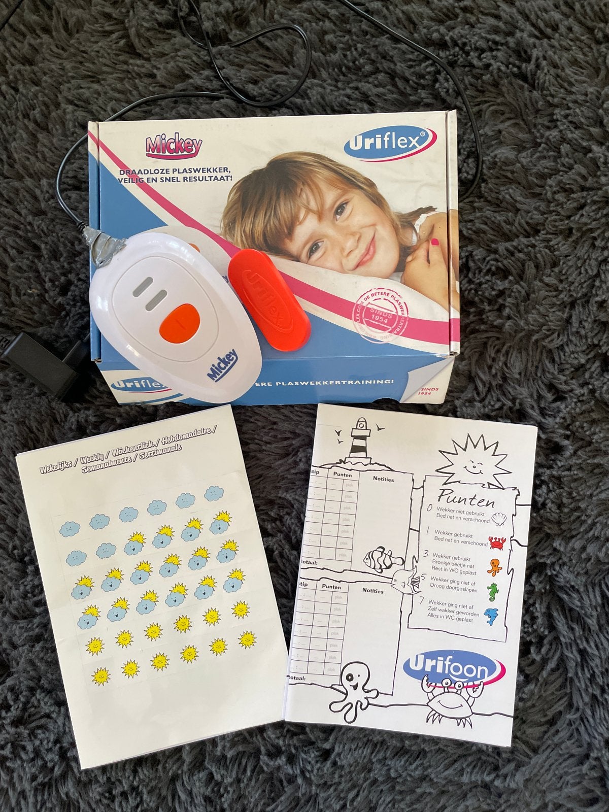 Mickey Uriflex Draadloze Plaswekker - Snel Resultaat!, Ophalen of Verzenden, Zo goed als nieuw