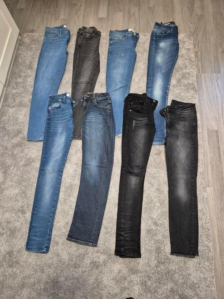 Pakket jeans / spijkerbroeken maat 164 - 170, Kinderen en Baby's, Kinderkleding | Maat 164, Broek, Meisje, Only, Ophalen of Verzenden