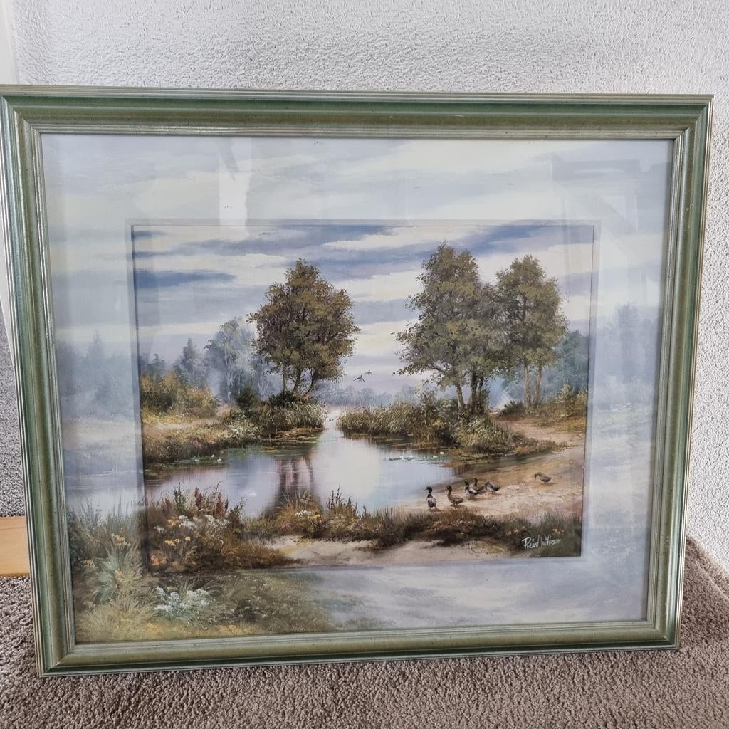 Schilderij Reint Withaar, Antiek en Kunst, Kunst | Schilderijen | Klassiek, Ophalen of Verzenden
