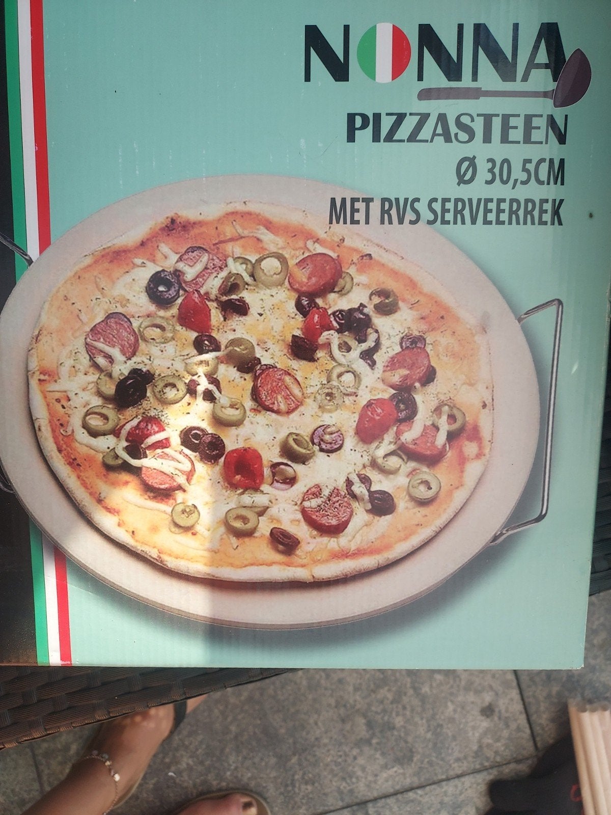 Pizzasteen NIEUW, Ophalen of Verzenden, Nieuw