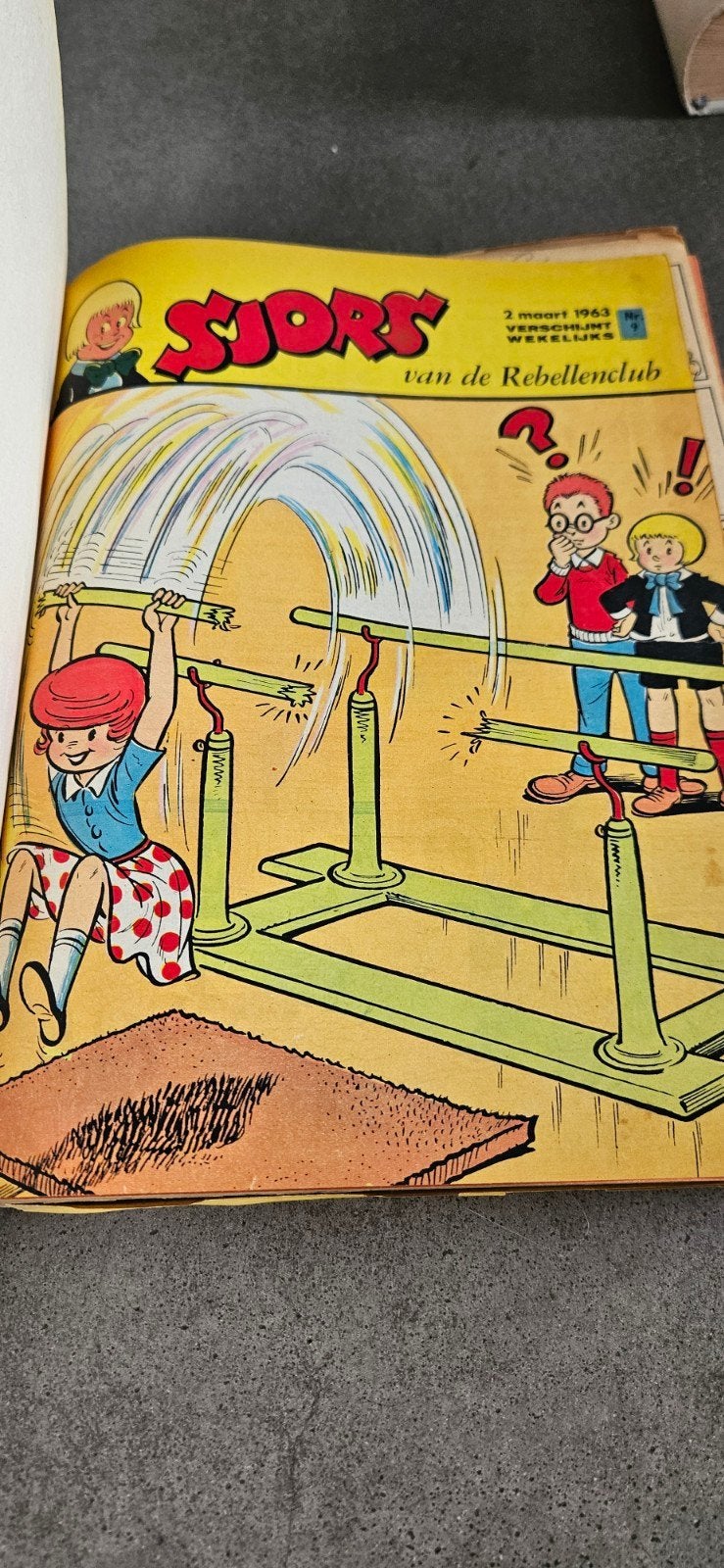 Sjors stripboeken ingebonden - Vintage stripverzameling, Boeken, Gelezen, Sjors, Ophalen of Verzenden, Meerdere stripboeken