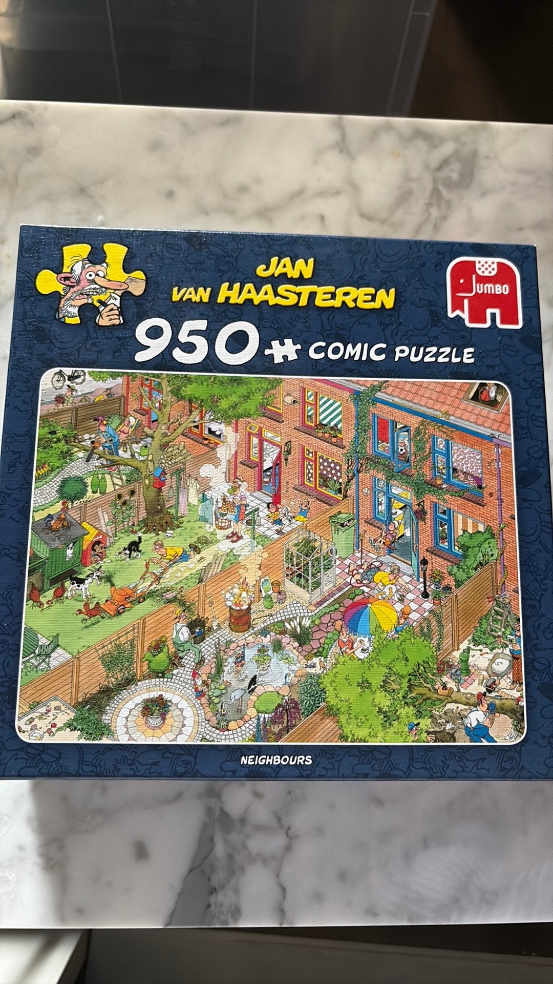 Jan van Haasteren puzzel 950 stukjes, Ophalen of Verzenden, 500 t/m 1500 stukjes, Zo goed als nieuw