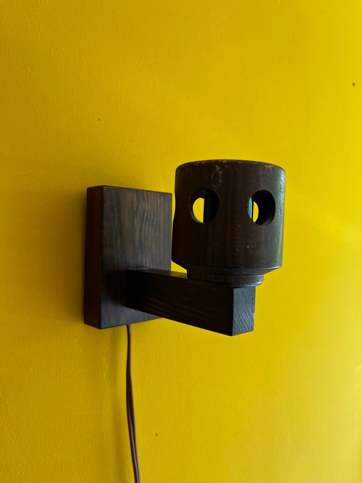 Vitrika vintage wandlamp, Huis en Inrichting, Ophalen of Verzenden, Gebruikt, Glas