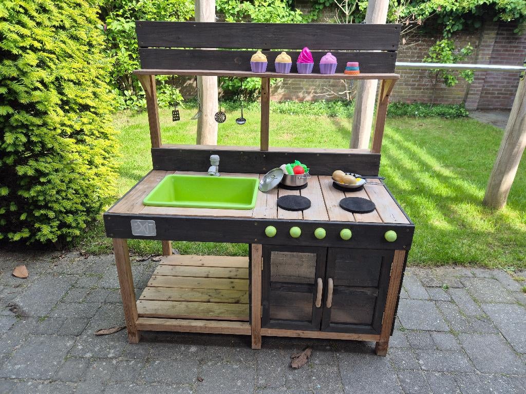 EXIT Yummy 200 houtn buitenkeuken, Kinderen en Baby's, Ophalen, Zo goed als nieuw