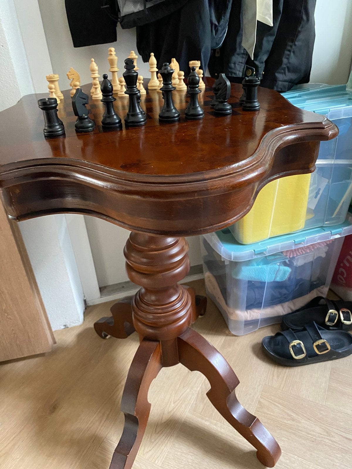 Schaaktafel schaakspel, Hobby en Vrije tijd, Ophalen of Verzenden, Zo goed als nieuw