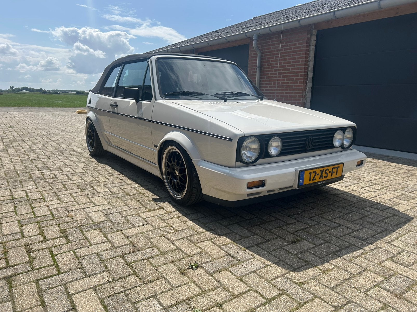Volkswagen golf cabrio 1.8, Auto's, Cabriolet, Volkswagen, Handgeschakeld, Particulier