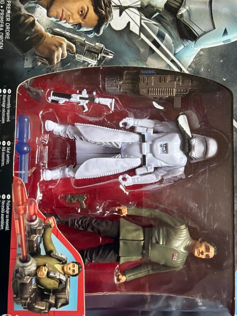 Star Wars First Order Snowtrooper Officer & Poe Dameron, Ophalen of Verzenden, Nieuw