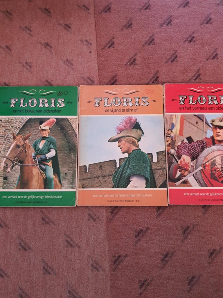 Floris Boekenreeks - 3 delen (Jonge Jan), Ophalen of Verzenden, Gelezen, Gerard Soeteman, Nederland