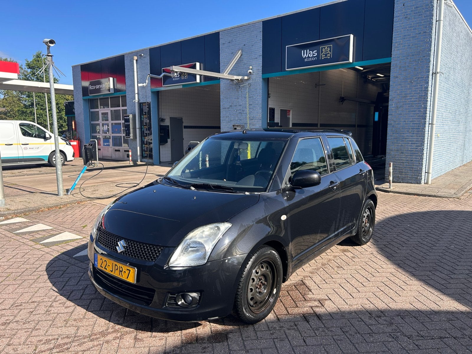 Suzuki Swift 1.5 5D 2009 Zwart NAP, Auto's, Voorwielaandrijving, 40 €/maand, 4 cilinders, 400 kg