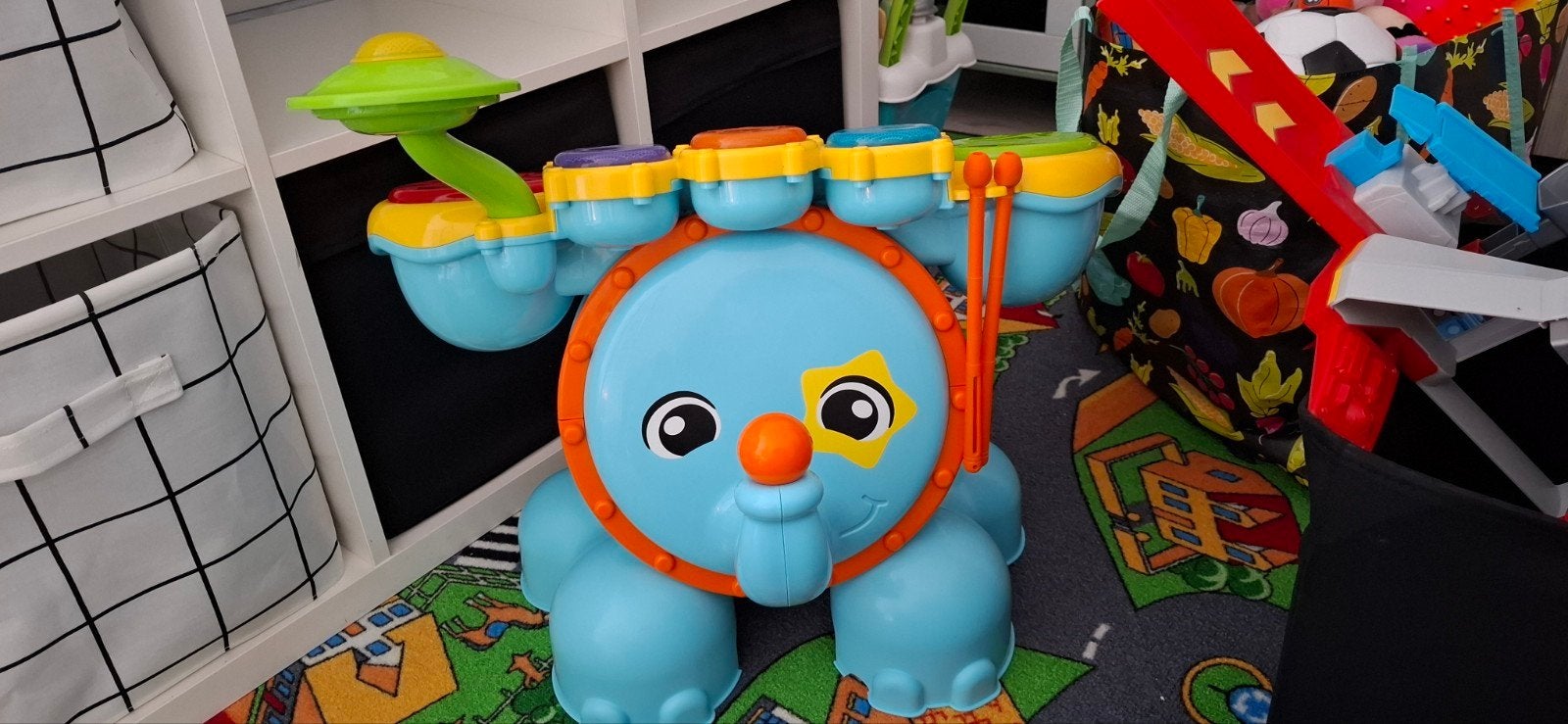 v-tech drumstel, Ophalen, Zo goed als nieuw, Overige typen, Met licht
