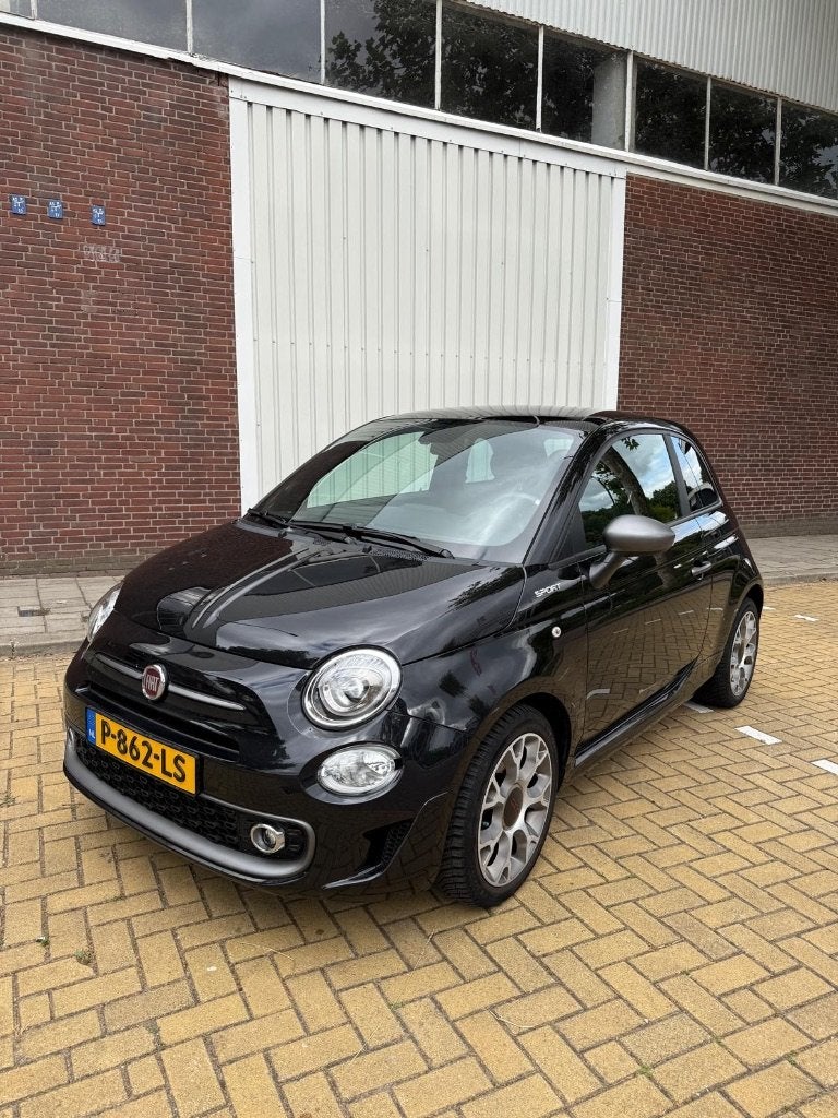 Fiat 500 1.0 Hybrid Sport |Panoramadak|Navi|Apple CarPlay, Auto's, 40 €/maand, Origineel Nederlands, Handgeschakeld, 70 pk