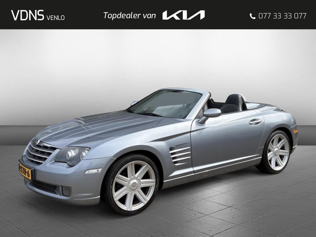 Chrysler Crossfire Cabrio 3.2 V6 '' ZEER MOOI '' incl. nieuw, Auto's, Chrysler, Automaat, Gebruikt, Zwart, Cabriolet