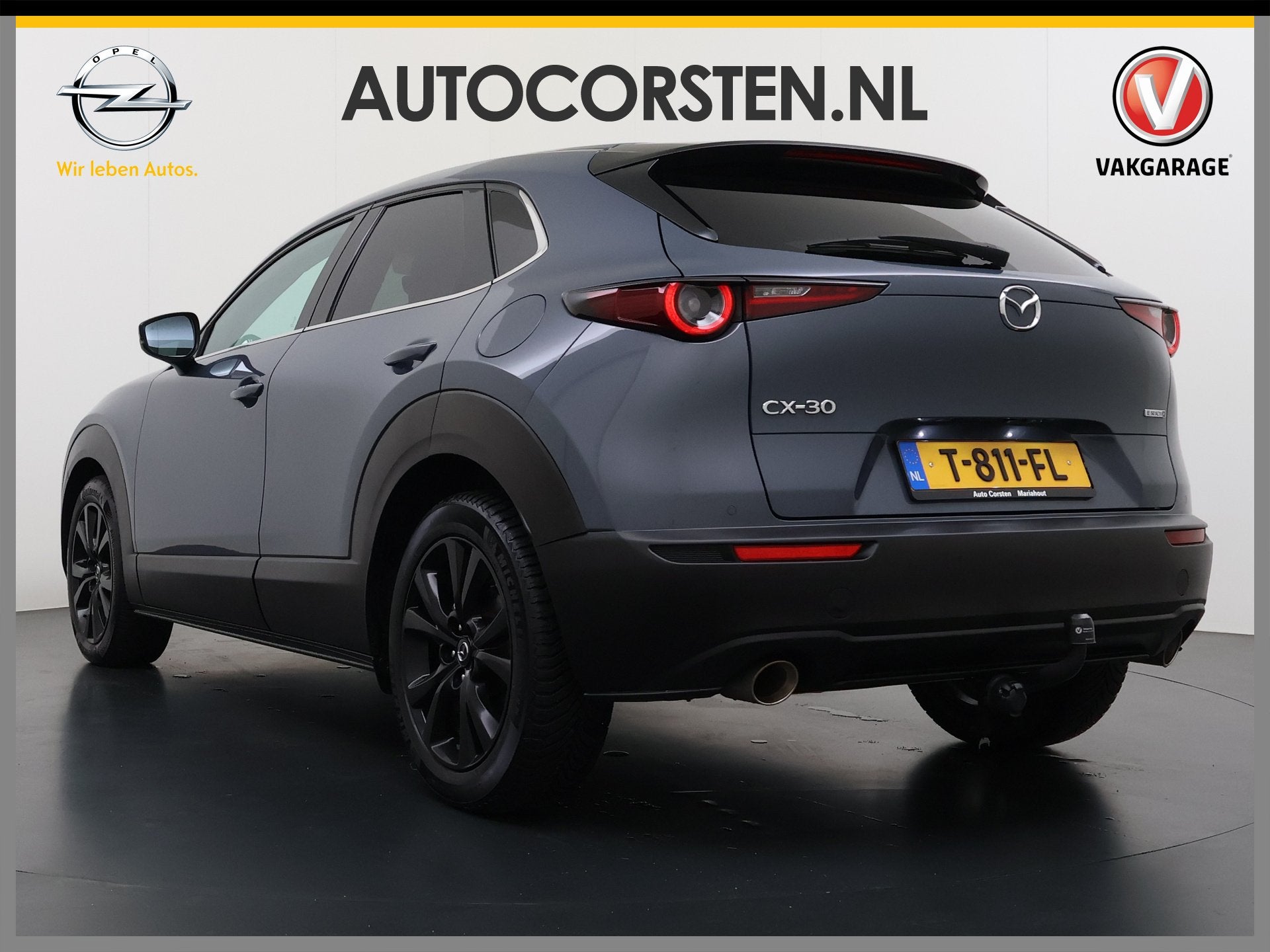 Mazda CX-30 2.0I 187PK M.Hybrid Automaat Trekhaak Adap.Cruis, Auto's, Stof, Gebruikt, Origineel Nederlands, SUV of Terreinwagen