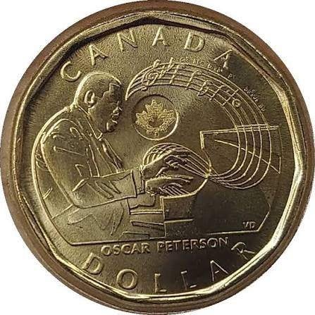 Canada - 1 Dollar 2022 - Oscar Peterson - Circ., Verzenden, Noord-Amerika, Losse munt