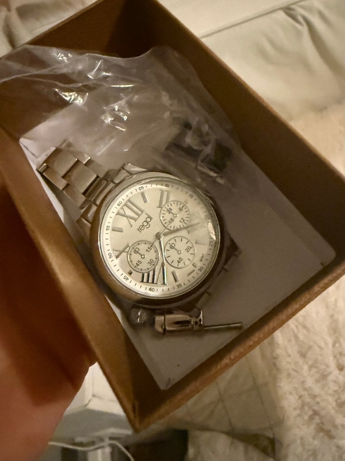 Regal horloge, Staal, Polshorloge, Nieuw, Ophalen
