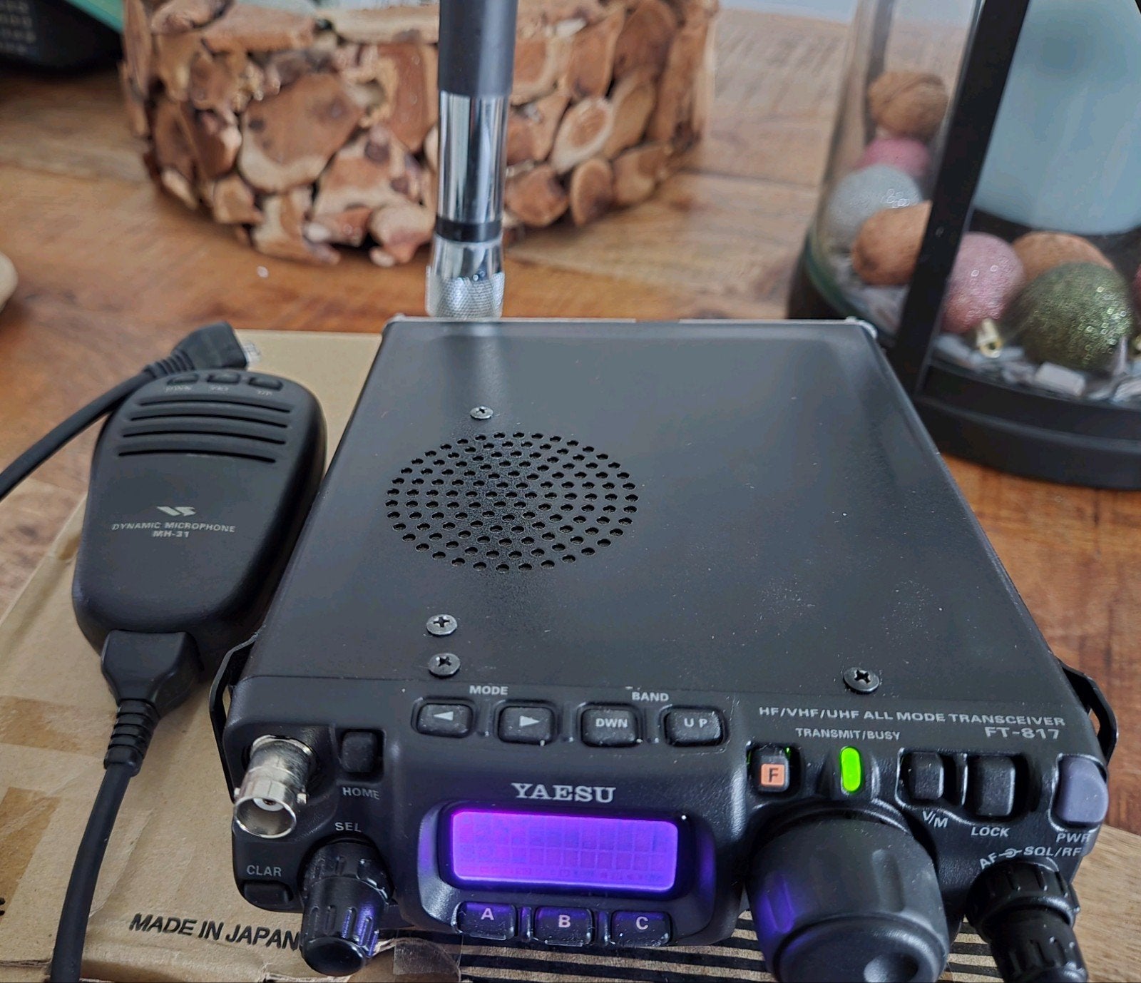 Yaesu FT-817nd inclusief antenne, hf,vhf,uhf wideband tx, Ophalen