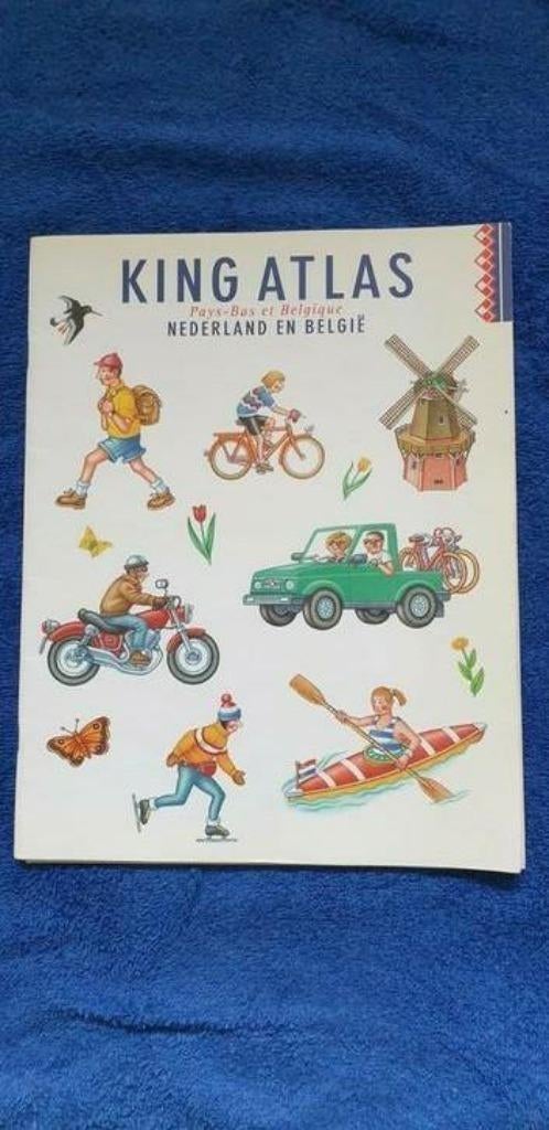 King Atlas Nederland 1996, Gelezen, Overige atlassen, Ophalen of Verzenden, 1800 tot 2000