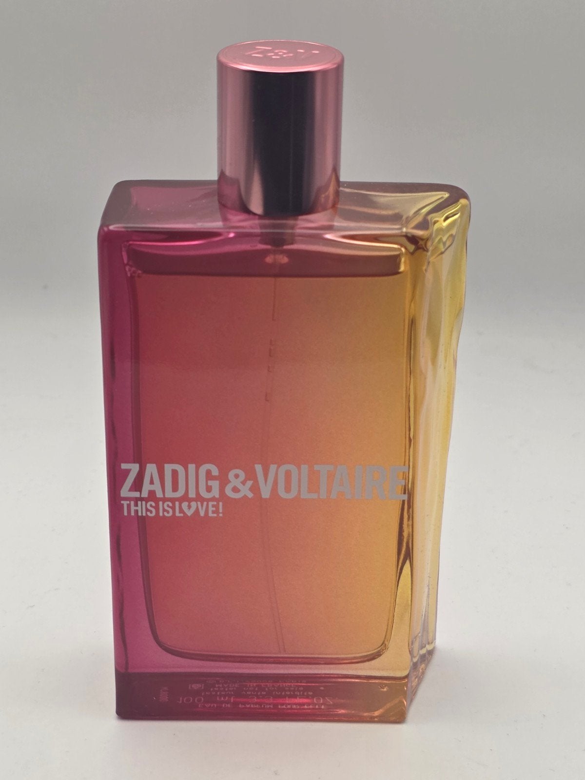 Zadig & Voltaire This Is Love Femme EDP 100ML Discontinued, Ophalen of Verzenden, Nieuw