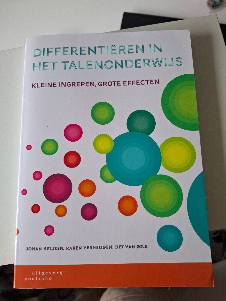 Differentiëren in het talenonderwijs nt2, Boom, Zo goed als nieuw, Alpha, HBO