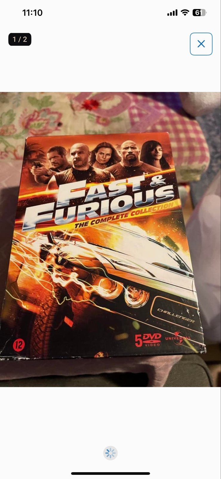 Fast & Furious: The Complete Collection (5 DVD Boxset), Engels, Nederlands, Actiethriller, Ophalen of Verzenden