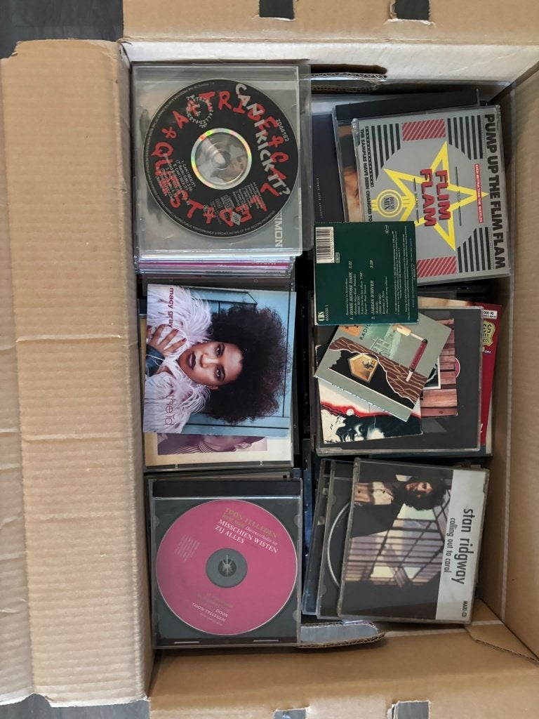 Twee dozen met cd’s – gevarieerde muziekcollectie, Cd's en Dvd's, Ophalen, Gebruikt, Pop, Overige typen