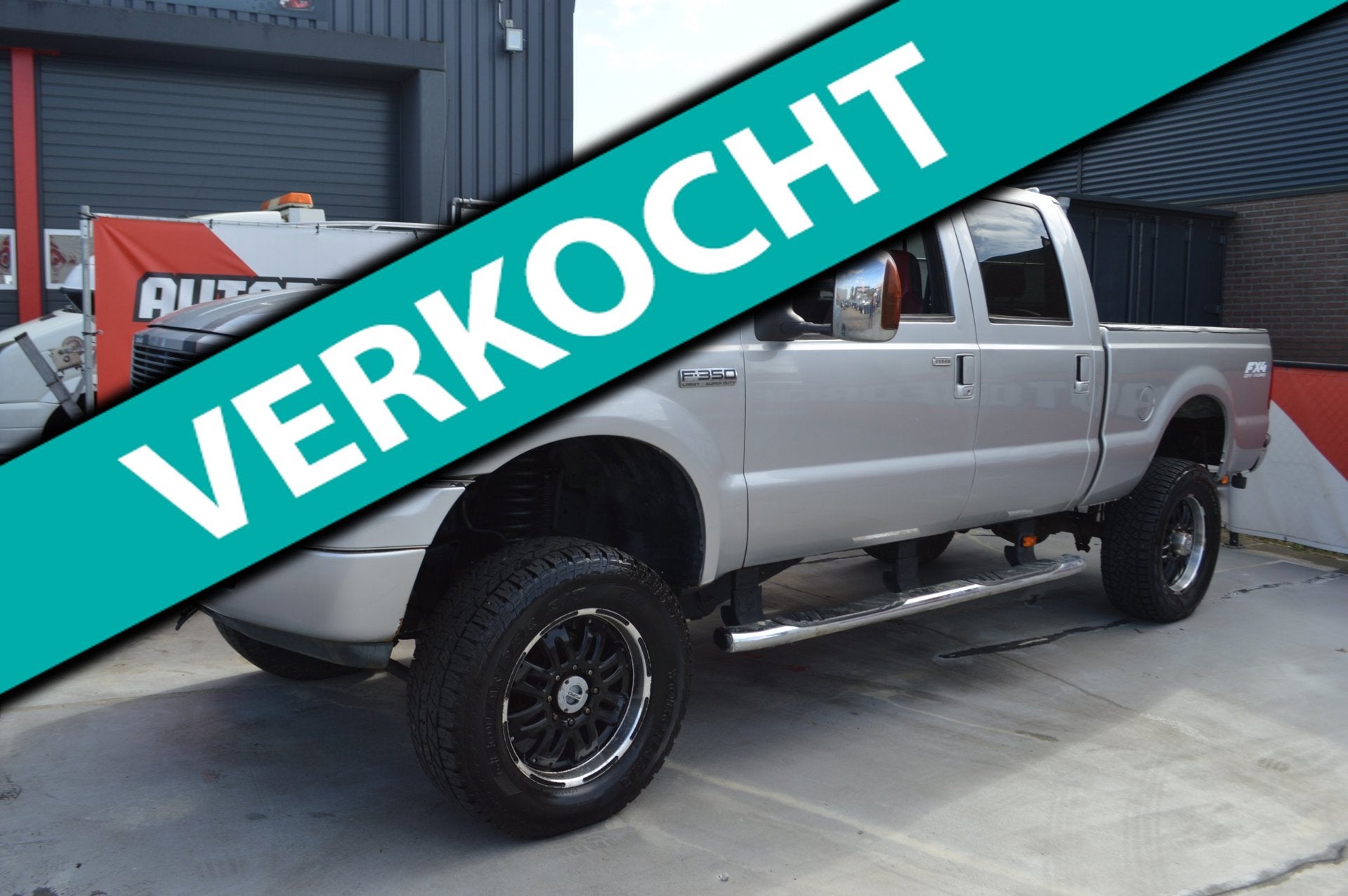 Ford F-350 6.0 V8 Diesel Power Stroke Heavy Duty Grijs Kente, Auto's, Automaat, Gebruikt, 8 cilinders, 327 pk