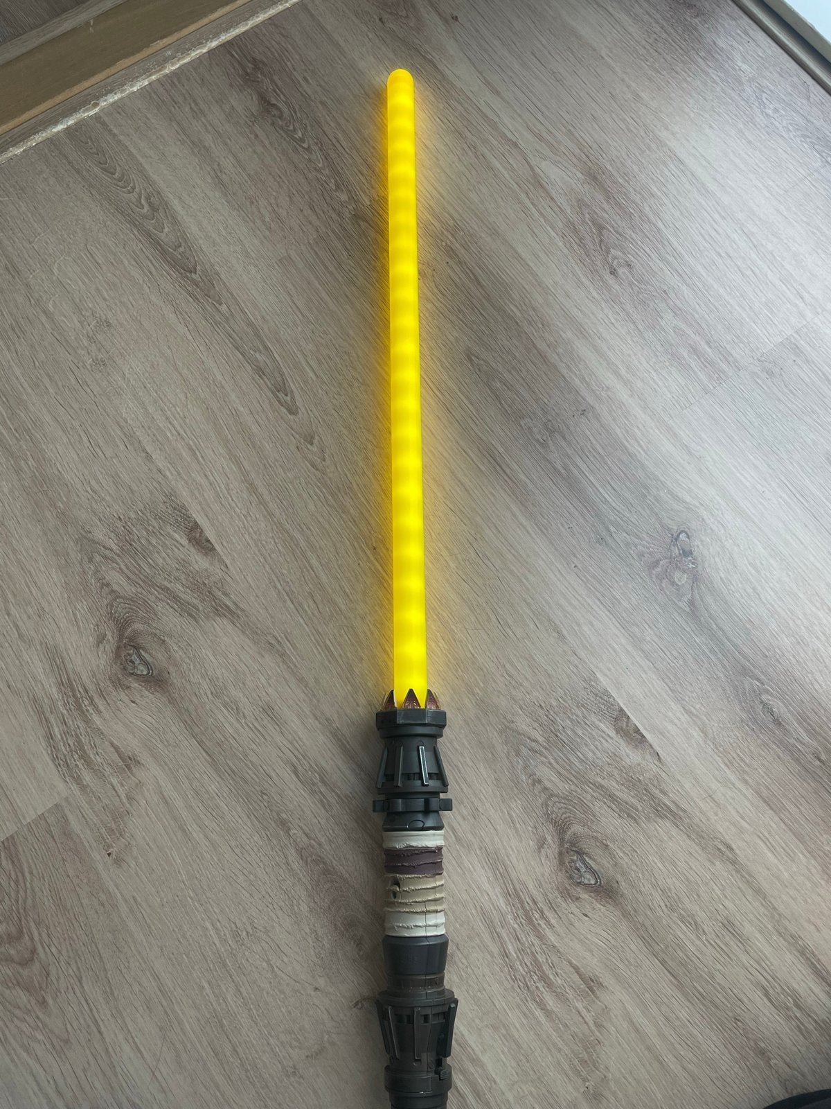 Star Wars Lichtzwaard met Geluid en Lichteffecten, Kinderen en Baby's, Ophalen of Verzenden, Zo goed als nieuw