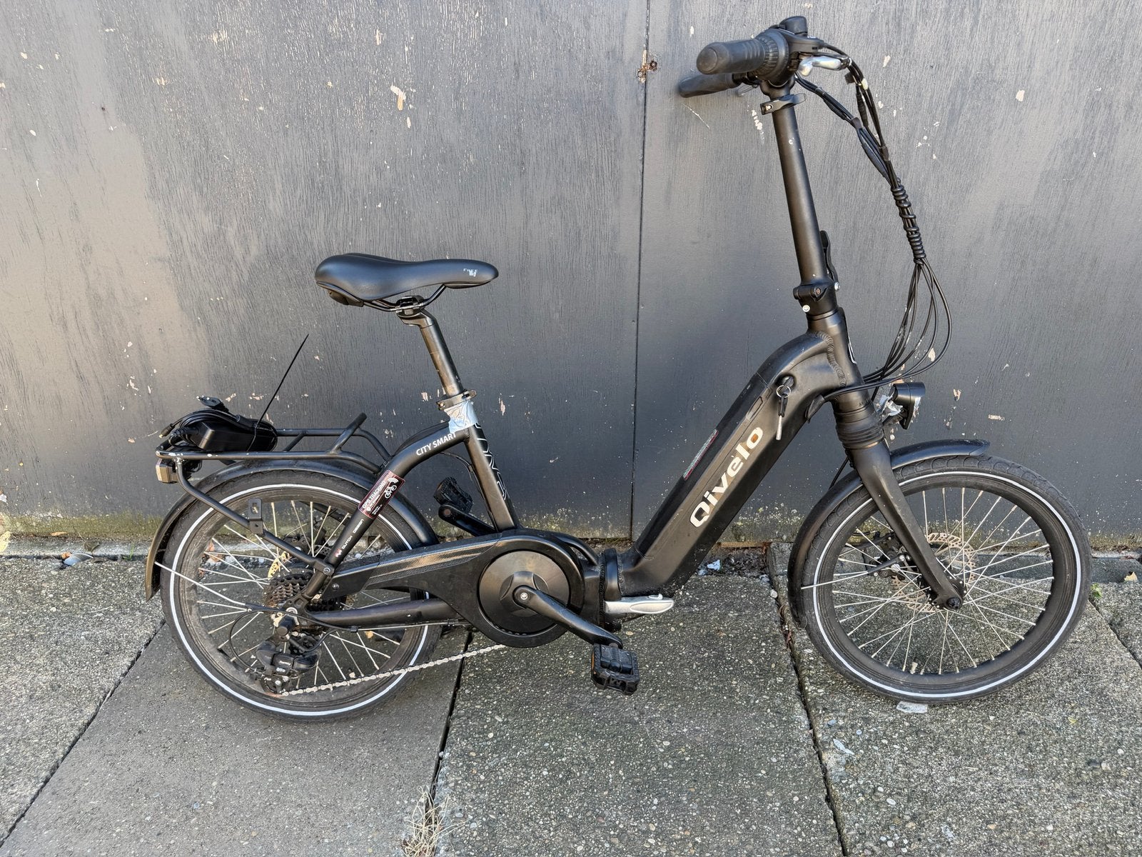 Vouwfiets Vogue qivelo accu in frame, Overige merken, 20 inch of meer, Gebruikt, Versnellingen