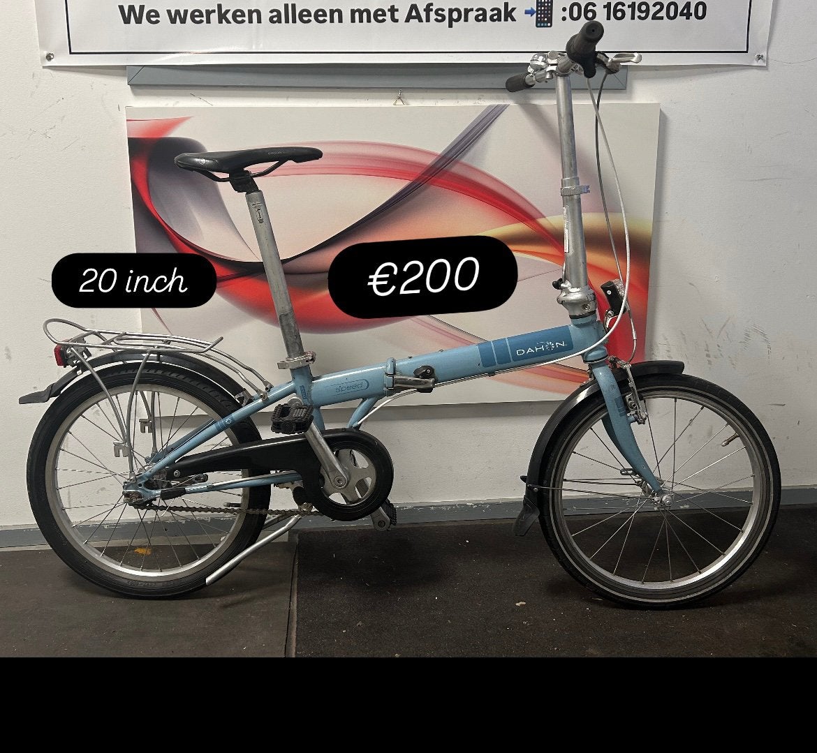 Vouwfiets/compact/trein fiets/cheap student bikes from €100, Fietsen en Brommers, Ophalen, Zo goed als nieuw, 20 inch of meer