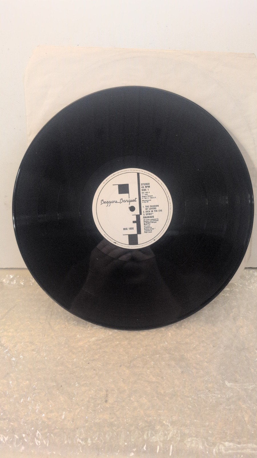 Bauhaus - The Passion of Lovers EP (1981) Vinyl, Gebruikt, EP, 12 inch, Rock en Metal